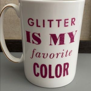 Kate Spade Glitter mug